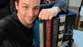 FINALLY Unboxing  Beautiful Folio Society Books (& a brief comparison w/ Easton Press)