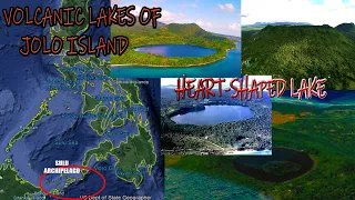 Four Gorgeous Volcanic  Lakes in JOLO ISLAND, SULU, Philippines