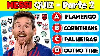 O quanto você sabe sobre Lionel Messi❓ Quiz de Futebol (Parte 2)