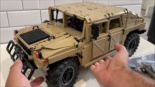 CADA Humvee H1 MOC hummer building blocks REVIEW 3935 pieces