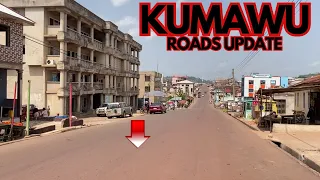 Latest Kumawu Town Roads Rehabilitation Project Update in Ashanti Region.