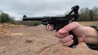 German Luger Slow Motion