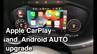 Apple CarPlay / Android AUTO Upgrade -  Audi Smartphone Interface