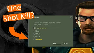"Realistic Mode" for Half-Life