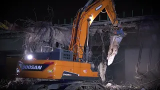 Demolizione viadotti di svincolo autostrade A12/A15 Santo Stefano Magra (SP)