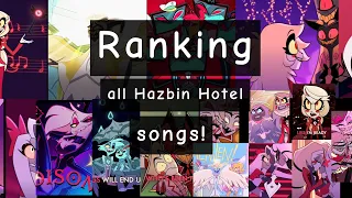 Ranking all of the Hazbin Hotel songs!