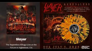 SLAYER announce two vinyl reissues + reuniting live concerts set!