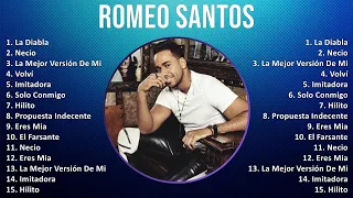 Romeo Santos 2024 MIX Las Mejores Canciones - La Diabla, Necio, La Mejor Versión De Mi, Volví
