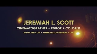 2014 Showreel - Cinematographer + Editor + Colorist