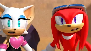 Sonic Adventure 2 Scene Recreation - Knuckles and Rouge