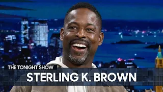 Sterling K. Brown Reveals His Workout Routine for American Fiction | The Tonight Show