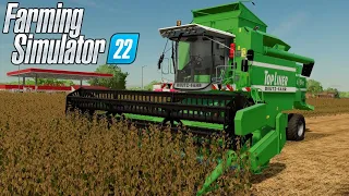 INICIANDO A PRIMEIRA COLHEITA DE SOJA || BOM SUCESSO || FARMING SIMULATOR 22 || #09 G29