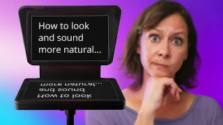 SECRETS to reading a teleprompter - From Awkward to Natural!