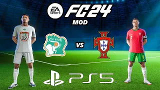 FC 24 CÔTE D'IVOIRE - PORTUGAL | PS5 MOD Ultimate Difficulty Career Mode HDR Next Gen