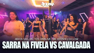 SARRA NA FIVELA VS CAVALGADA - JIRAYAUAI , MC TOY, DANLIVE , MC KITINHO, DJLOW - Coreografia Amorins