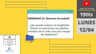 1° Webinar Programa de Medicina Ambulatoria: 2/5