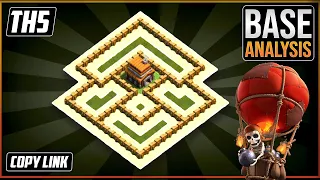 THE NEW ULTIMATE TH5 HYBRID/TROPHY Base 2022!!COC Town Hall 5 (TH5)Trophy Base Design-Clash of Clans