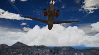 GTA V: Air Crash Recreation | Aeroméxico Flight 498