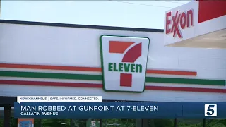 Man robbed at 7-Eleven in East Nashville encourages people to be more careful