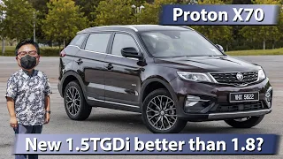 2023 Proton X70 review - new 1.5 engine better than 1.8?