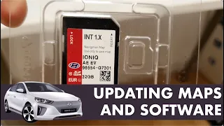 Hyundai Ioniq - Updating firmware and navigation maps