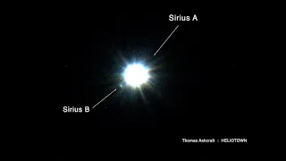 Sirius A and Sirius B Stars