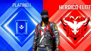 Así fue como llegué a "HEROICO ELITE" En Free Fire *DIFICIL* 🔥|Frifayero.