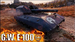 7к урона на немецкой арте 💩 World of Tanks G.W. E 100 лучший бой