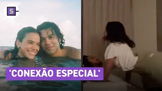 Bruna Marquezine ganha homenagem de Xolo Maridueña, de Besouro Azul, em seu aniversário