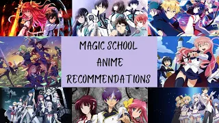 TOP 20 Magic School Anime | Anime Recommendations | Part 1