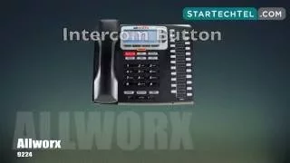 How To Use the Intercom On The Allworx 9224 Phone