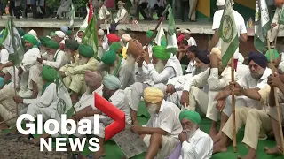 Indian farmers stage nationwide protests against agricultural reforms