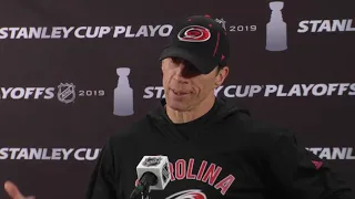 Rod Brind'Amour on Carolina Hurricanes' East Finals clash with Bruins