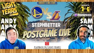 GSW/Lakers Post Game