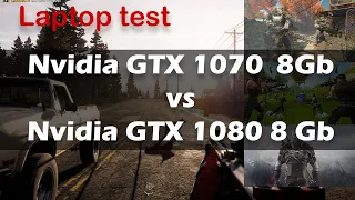 Nvidia GTX 1070 vs GTX 1080 (Laptop) fps test