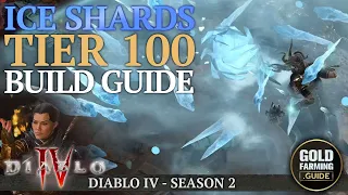 Diablo 4 Season 2: Ice Shards Sorc T100 Build Guide. Nightmare Dungeon Tier 100 Sorceress