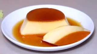 The best flan recipe, soft and smooth, no pitting, no egg smell, and more flavorful