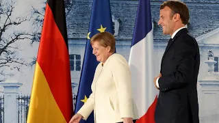 Merkel und Macron wollen "Europa heil durch die Corona-Krise bringen" | AFP