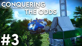 Space Engineers: Solo survival #3 - Conquering the odds!