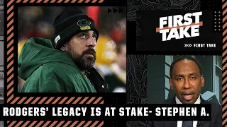 Aaron Rodgers' legacy is on the line! - Stephen A. discusses the Davante Adams trade | First Take