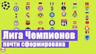 Кто попал в группу Лиги Чемпионов? Как выглядит первая корзина?