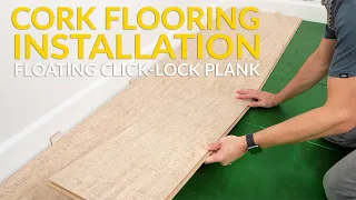 DISCONTINUED - Cali Cork Flooring Floated Click-lock Installation