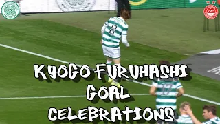 Kyogo Furuhashi Goal Celebrations - Celtic 5 - Aberdeen 0 - 27 May 2023