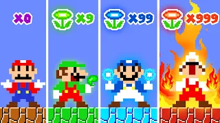 MARIO POWER! When Everything Mario Touches Turn To Fire, Iced and Acid | ADN Mario Game