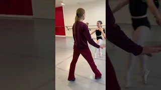 Inside Level 2 Ballet Technique Class (ages 10-12) - Premier Vaganova Training in SF Bay Area