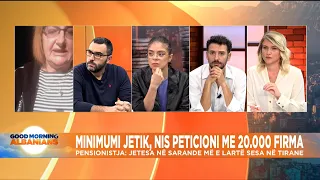 Minimumi jetik, nis peticioni me 20.000 firma