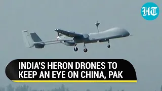 India Can Strike China, Pak Simultaneously With This Lethal Heron Mark 2 Drone | Watch How