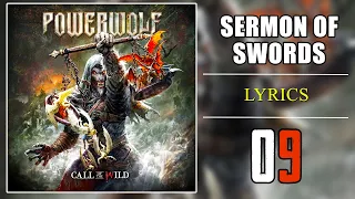 POWERWOLF - Sermon Of Swords (lyrics)