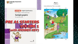 Starters SAMPLE TESTS - Listening Test 1 Volume 1 (ĐÁP ÁN & SÁCH PDF ở phần mô tả)