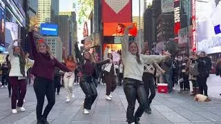 Flash Mob New York City 2022 Siudy Garrido Federica Freites Flamenco Company/ Times Square
